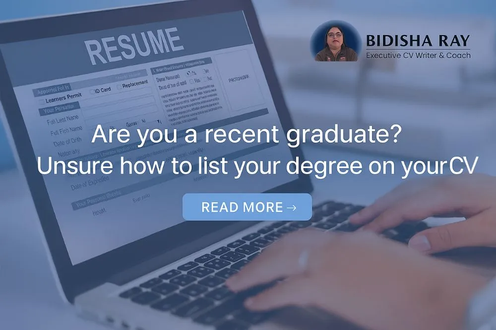 How to List Your Degree on Your CV
